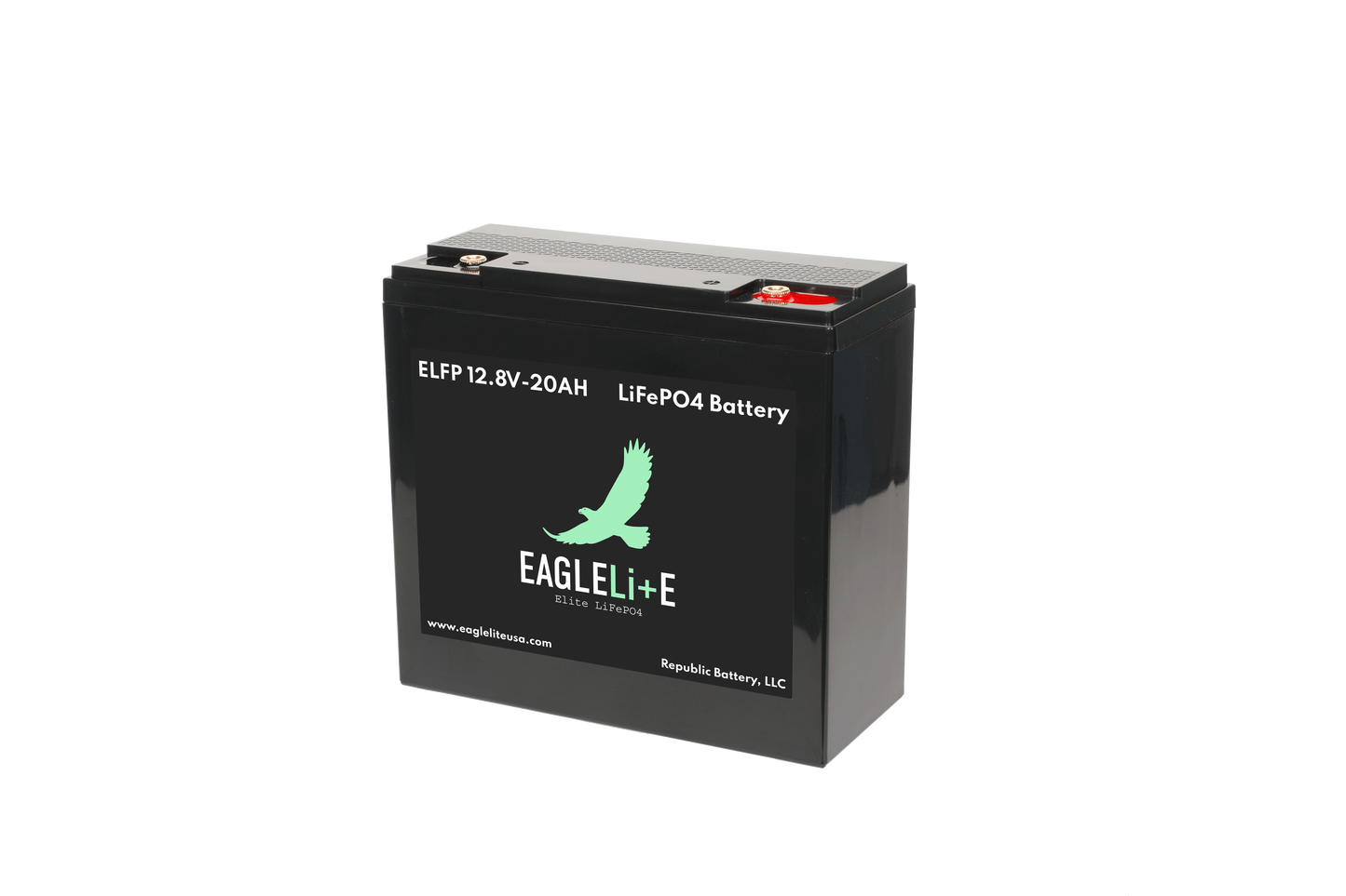 ELFP1220 EagleLite Elite LiFePO4 12.8V 20AH Lithium Deep Cycle Battery w/ BlueTooth
