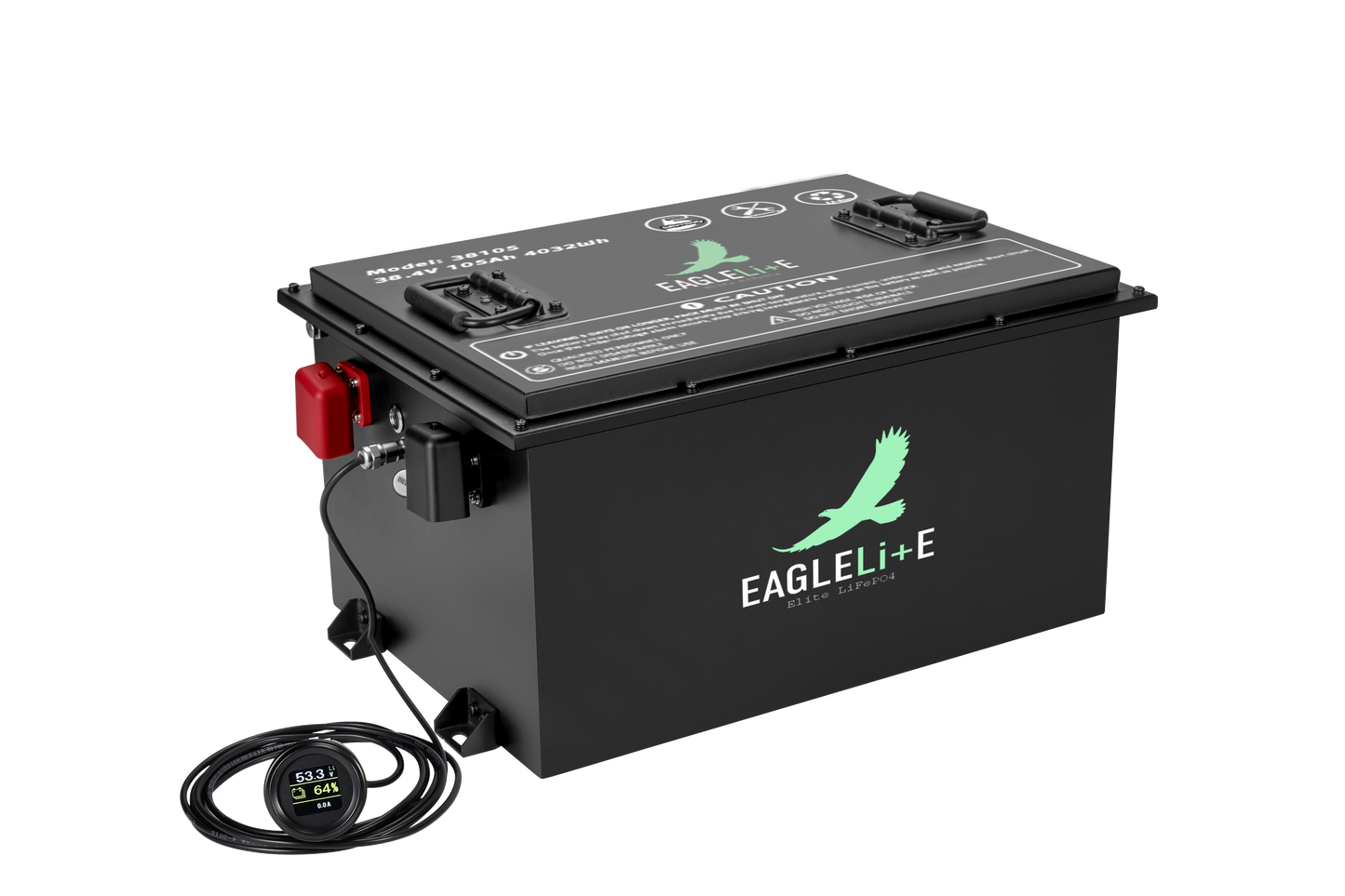 ELFP38105 EagleLite Elite LiFePO4 38.4V 105AH Lithium Golf Cart Kit w/ BlueTooth