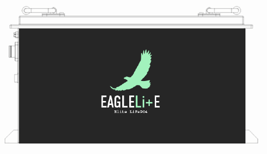 ELFP38105 EagleLite Elite LiFePO4 38.4V 105AH Lithium Golf Cart Kit w/ BlueTooth